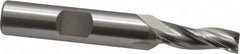 OSG - 1° Taper Angle per Side, 1/4" Small End Diam, 3/4" LOC, Cobalt 3 Flute Tapered Square End Mill - 2-1/2" OAL, 3/8" Shank Diam, Spiral Flute, 25° Helix - Benchmark Tooling