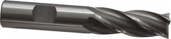 OSG - 5/8", 1-5/8" LOC, 5/8" Shank Diam, 3-3/4" OAL, 4 Flute, Cobalt Square End Mill - Single End, Uncoated, Spiral Flute, 30° Helix, Centercutting, Right Hand Cut, Right Hand Flute, Series 541 - Benchmark Tooling
