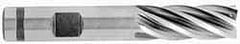 OSG - 1/2", 1-1/4" LOC, 1/2" Shank Diam, 3-1/4" OAL, 4 Flute, Powdered Metal Square End Mill - Single End, Uncoated, Spiral Flute, 30° Helix, Centercutting, Right Hand Cut, Right Hand Flute, Series 641 - Benchmark Tooling