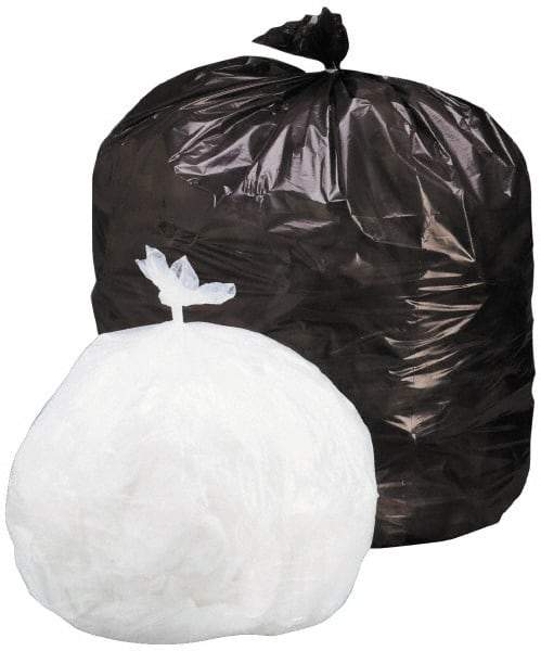 Ability One - 0.78 mil Thick, Heavy-Duty Trash Bags - Low-Density Polyethylene (LDPE), 33" Wide x 39" High, Clear - Benchmark Tooling