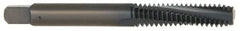 OSG - 3/4-10 UNC 4 Flute 2B Modified Bottoming Spiral Flute Tap - Powdered Metal, Oxide Finish, 4-1/4" OAL, Right Hand Flute, Right Hand Thread, H3, Series 313NI - Benchmark Tooling
