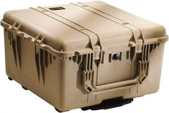 Pelican Products, Inc. - 23" Wide x 19-31/64" High, Clamshell Hard Case - Tan, Polyethylene - Benchmark Tooling
