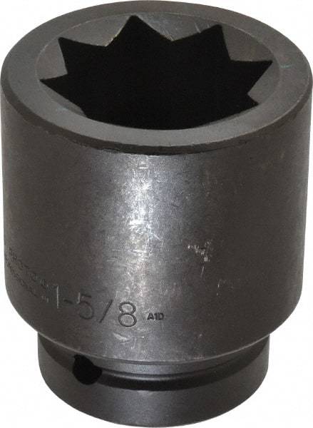 Proto - 1" Drive 1-5/8" Impact Socket - 8 Points, 3-1/2" OAL - Benchmark Tooling