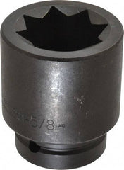 Proto - 1" Drive 1-5/8" Impact Socket - 8 Points, 3-1/2" OAL - Benchmark Tooling