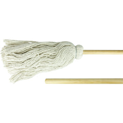 #10 One-Piece Deck Mop, 7 oz., 4-Ply Cotton, Industrial Grade - Benchmark Tooling