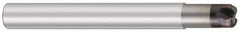 OSG - 10mm, 4 Flute, Single End, Solid Carbide, 2mm Corner Radius End Mill - 100mm OAL, 4mm LOC, Right Hand Cut, 20mm Extended Reach - Benchmark Tooling