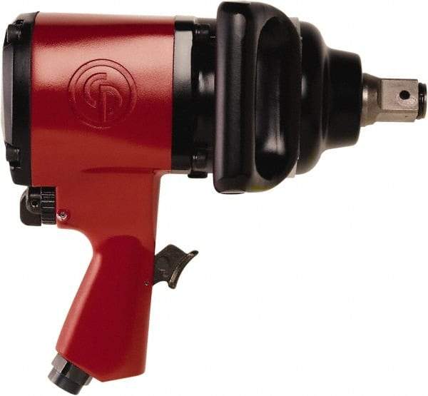 Chicago Pneumatic - 1" Drive, 4,400 RPM, 710 Ft/Lb Torque Impact Wrench - Pistol Grip Handle, 720 IPM, 41 CFM, 90 psi, 1/2" NPT Inlet - Benchmark Tooling