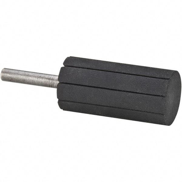 Dynabrade - 2" Wide x 1" Diam, Expander Wheel Spiral Band Drum - 1/4" Shank Diam, 12,000 RPM - Benchmark Tooling