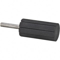 Dynabrade - 2" Wide x 1" Diam, Expander Wheel Spiral Band Drum - 1/4" Shank Diam, 12,000 RPM - Benchmark Tooling