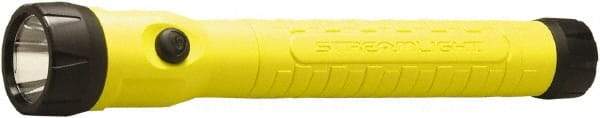 Streamlight - White LED Bulb, 130 Lumens, Industrial/Tactical Flashlight - Yellow Plastic Body, 1 4.8 V\xB6Sub-C Battery Included - Benchmark Tooling