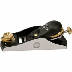 Stanley - Wood Planes & Shavers Type: Block Plane Overall Length (Inch): 6-1/2 - Benchmark Tooling