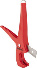 Ridgid - 1/8" to 1-5/8" Pipe Capacity, Tube & Pipe Cutter - Cuts Plastic, Rubber - Benchmark Tooling