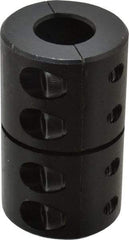 Climax Metal Products - 5/8" Inside x 1-5/16" Outside Diam, Two Piece Rigid Coupling without Keyway - 2" Long - Benchmark Tooling