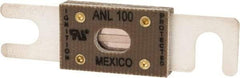 Cooper Bussmann - 100 Amp Non-Time Delay Fast-Acting Forklift & Truck Fuse - 125VAC, 80VDC, 3.18" Long x 0.75" Wide, Littelfuse CNL100, Bussman ANL-100, Ferraz Shawmut CNL100 - Benchmark Tooling