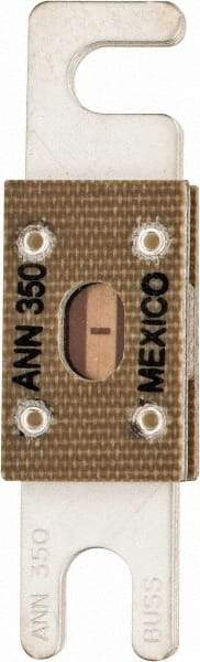 Cooper Bussmann - 350 Amp Non-Time Delay Fast-Acting Forklift & Truck Fuse - 125VAC, 80VDC, 3.18" Long x 0.75" Wide, Littelfuse CNN350, Bussman ANN-350, Ferraz Shawmut CNN350 - Benchmark Tooling