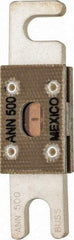 Cooper Bussmann - 500 Amp Non-Time Delay Fast-Acting Forklift & Truck Fuse - 125VAC, 80VDC, 3.18" Long x 0.75" Wide, Littelfuse CNN500, Bussman ANN-500, Ferraz Shawmut CNN500 - Benchmark Tooling