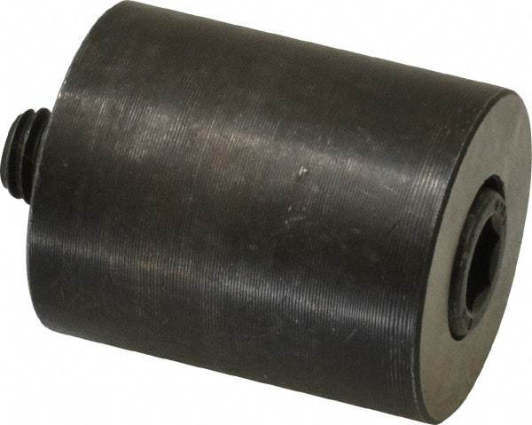 Gibraltar - 3/8-16 Thread, 1-1/4" OD, 1-1/2" High, Jig Foot - Black Oxide Finish, Low Carbon Steel - Benchmark Tooling