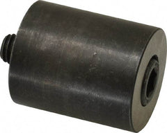 Gibraltar - 3/8-16 Thread, 1-1/4" OD, 1-1/2" High, Jig Foot - Black Oxide Finish, Low Carbon Steel - Benchmark Tooling