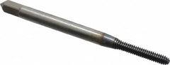 OSG - #3-48 UNC H2 Thread Limit Modified Bottoming Thread Forming Tap - Powdered Metal High Speed Steel, TiCN Finish, 1-13/16" OAL, 1/2" Thread Length, Right Hand Thread, Series EXOTAP NRT - Benchmark Tooling