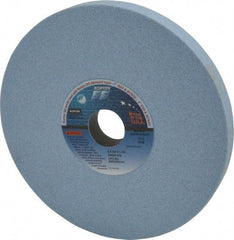Norton - 8" Diam x 1-1/4" Hole x 3/4" Thick, I Hardness, 60 Grit Surface Grinding Wheel - Ceramic, Type 1, Medium Grade, 3,600 Max RPM, Vitrified Bond, No Recess - Benchmark Tooling