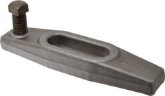 Gibraltar - 15/16" Stud, 2-3/4" Travel, 10" OAL x 2-1/2" Overall Width x 1-3/8" Overall Height, Heel Clamp - Grade ASTM A521 Class CA Forged Steel, 3-11/16" Long x 15/16" Wide Slot, Tapped - Benchmark Tooling