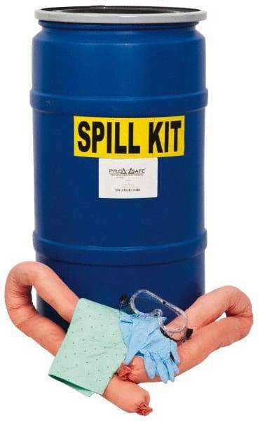 PRO-SAFE - Hazardous Materials Spill Kit - 30 Gal Drum - Benchmark Tooling