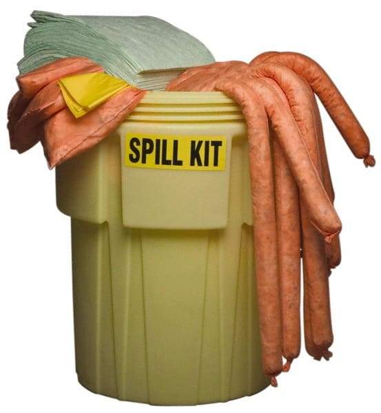 PRO-SAFE - Hazardous Materials Spill Kit - 95 Gal Polyethylene Overpack Container - Benchmark Tooling