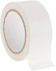 NMC - White Solid Color Vinyl Tape - 2" Wide x 108' Long x 0.002" Thick, General Traffic - Benchmark Tooling