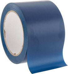 NMC - Blue Solid Color Vinyl Tape - 3" Wide x 108' Long x 0.002" Thick, General Traffic - Benchmark Tooling