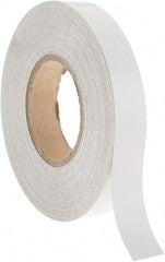 NMC - White Solid Color Vinyl Tape - 1" Wide x 150' Long x 0.002" Thick, General Traffic - Benchmark Tooling