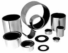 TriStar - 1-1/2" Inside x 1-21/32" Outside Diam, Steel/PTFE Sleeve Bearing - 3/4" OAL - Benchmark Tooling