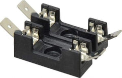 Cooper Bussmann - 2 Pole, 300 VAC/VDC, 30 Amp, Bolt-in Fuse Block - 1/4 Inch Diameter x 1-1/4 Inch Fuse Length, 2 Inch Long x 1-1/8 Inch Wide x 14.3mm High Block, 266°F - Benchmark Tooling