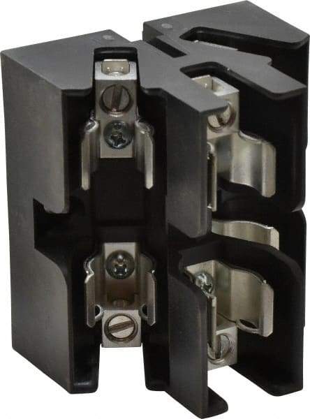 Cooper Bussmann - 3 Pole, 600 VAC/VDC, 30 Amp, Panel Mount Fuse Holder - Compatible with J Class, 3.29 Inch Wide Fuse - Benchmark Tooling