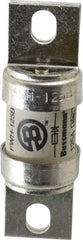 Cooper Bussmann - 500 VAC/VDC, 125 Amp, Fast-Acting Semiconductor/High Speed Fuse - Bolt-on Mount, 3-5/8" OAL, 200 (RMS Symmetrical), 50 at DC kA Rating, 1-5/32" Diam - Benchmark Tooling