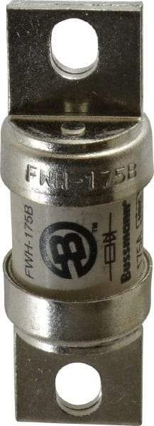 Cooper Bussmann - 500 VAC/VDC, 175 Amp, Fast-Acting Semiconductor/High Speed Fuse - Bolt-on Mount, 3-5/8" OAL, 200 (RMS Symmetrical), 50 at DC kA Rating, 1-5/32" Diam - Benchmark Tooling