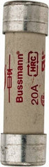 Cooper Bussmann - 500 VAC, 20 Amp, Fast-Acting Semiconductor/High Speed Fuse - 50.8mm OAL, 200 (RMS), 50 at DC kA Rating, 9/16" Diam - Benchmark Tooling