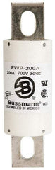 Cooper Bussmann - 700 VAC/VDC, 200 Amp, Fast-Acting Semiconductor/High Speed Fuse - Stud Mount Mount, 5-3/32" OAL, 200 (RMS), 50 at DC kA Rating, 1-1/2" Diam - Benchmark Tooling