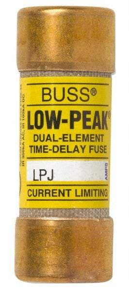 Cooper Bussmann - 300 VDC, 600 VAC, 2.25 Amp, Time Delay General Purpose Fuse - Fuse Holder Mount, 2-1/4" OAL, 100 at DC, 300 at AC (RMS) kA Rating, 13/16" Diam - Benchmark Tooling