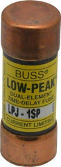 Cooper Bussmann - 300 VDC, 600 VAC, 1 Amp, Time Delay General Purpose Fuse - Fuse Holder Mount, 2-1/4" OAL, 100 at DC, 300 at AC (RMS) kA Rating, 13/16" Diam - Benchmark Tooling