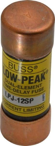 Cooper Bussmann - 300 VDC, 600 VAC, 12 Amp, Time Delay General Purpose Fuse - Fuse Holder Mount, 2-1/4" OAL, 100 at DC, 300 at AC (RMS) kA Rating, 13/16" Diam - Benchmark Tooling