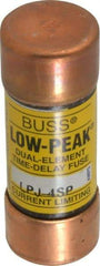 Cooper Bussmann - 300 VDC, 600 VAC, 4 Amp, Time Delay General Purpose Fuse - Fuse Holder Mount, 2-1/4" OAL, 100 at DC, 300 at AC (RMS) kA Rating, 13/16" Diam - Benchmark Tooling