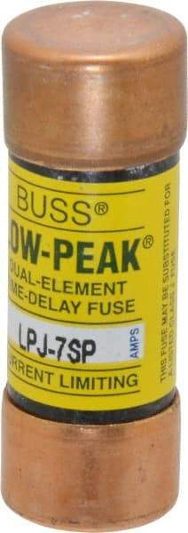 Cooper Bussmann - 300 VDC, 600 VAC, 7 Amp, Time Delay General Purpose Fuse - Fuse Holder Mount, 2-1/4" OAL, 100 at DC, 300 at AC (RMS) kA Rating, 13/16" Diam - Benchmark Tooling