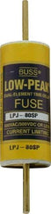 Cooper Bussmann - 300 VDC, 600 VAC, 80 Amp, Time Delay General Purpose Fuse - Bolt-on Mount, 4-5/8" OAL, 100 at DC, 300 at AC (RMS) kA Rating, 1-1/8" Diam - Benchmark Tooling