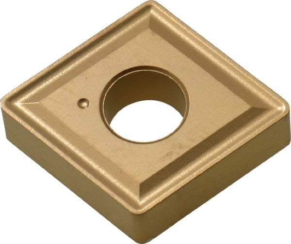 Tungaloy - CNMG643 Grade T9125 Carbide Turning Insert - TiCN/Al2O3 Finish, 80° Diamond, 3/4" Inscr Circle, 1/4" Thick, 3/64" Corner Radius - Benchmark Tooling