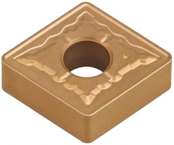 Tungaloy - CNMG644 TH Grade T9125 Carbide Turning Insert - TiCN/Al2O3 Finish, 80° Diamond, 3/4" Inscr Circle, 1/4" Thick, 1/16" Corner Radius - Benchmark Tooling