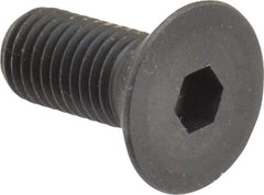 Holo-Krome - 5/16-24 UNF Hex Socket Drive, 82° Flat Screw - Alloy Steel, Black Oxide Finish, Fully Threaded, 3/4" OAL - Benchmark Tooling