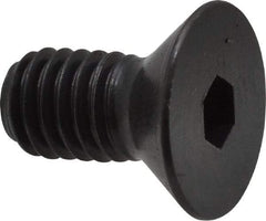 Holo-Krome - 3/8-16 UNC Hex Socket Drive, 82° Flat Screw - Alloy Steel, Black Oxide Finish, Fully Threaded, 3/4" OAL - Benchmark Tooling