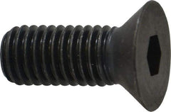 Holo-Krome - 1/2-13 UNC Hex Socket Drive, 82° Flat Screw - Alloy Steel, Black Oxide Finish, Fully Threaded, 1-1/4" OAL - Benchmark Tooling