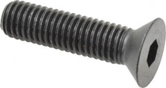 Holo-Krome - 1/2-13 UNC Hex Socket Drive, 82° Flat Screw - Alloy Steel, Black Oxide Finish, Fully Threaded, 2" OAL - Benchmark Tooling