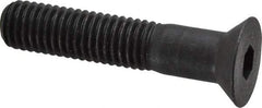 Holo-Krome - 1/2-13 UNC Hex Socket Drive, 82° Flat Screw - Alloy Steel, Black Oxide Finish, Partially Threaded, 2-1/2" OAL - Benchmark Tooling